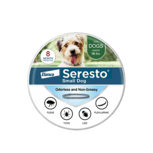 Seresto Small Dog Flea and Tick Collar – 8-Month Protection for Dogs Under 18 lbs