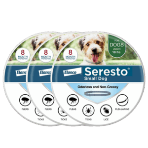 Seresto Small Dog Flea and Tick Collar – 8-Month Protection for Dogs Under 18 lbs